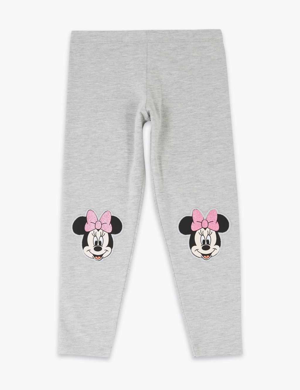 Cotton Rich Disney Minnie Mouse™ Leggings (2-7 Yrs) image 1