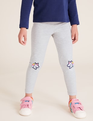 Cotton Unicorn Leggings (2-7 Yrs)