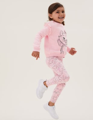 

Girls M&S Collection Aristocats™ Cotton Rich Leggings (2-7 Yrs) - Pink, Pink