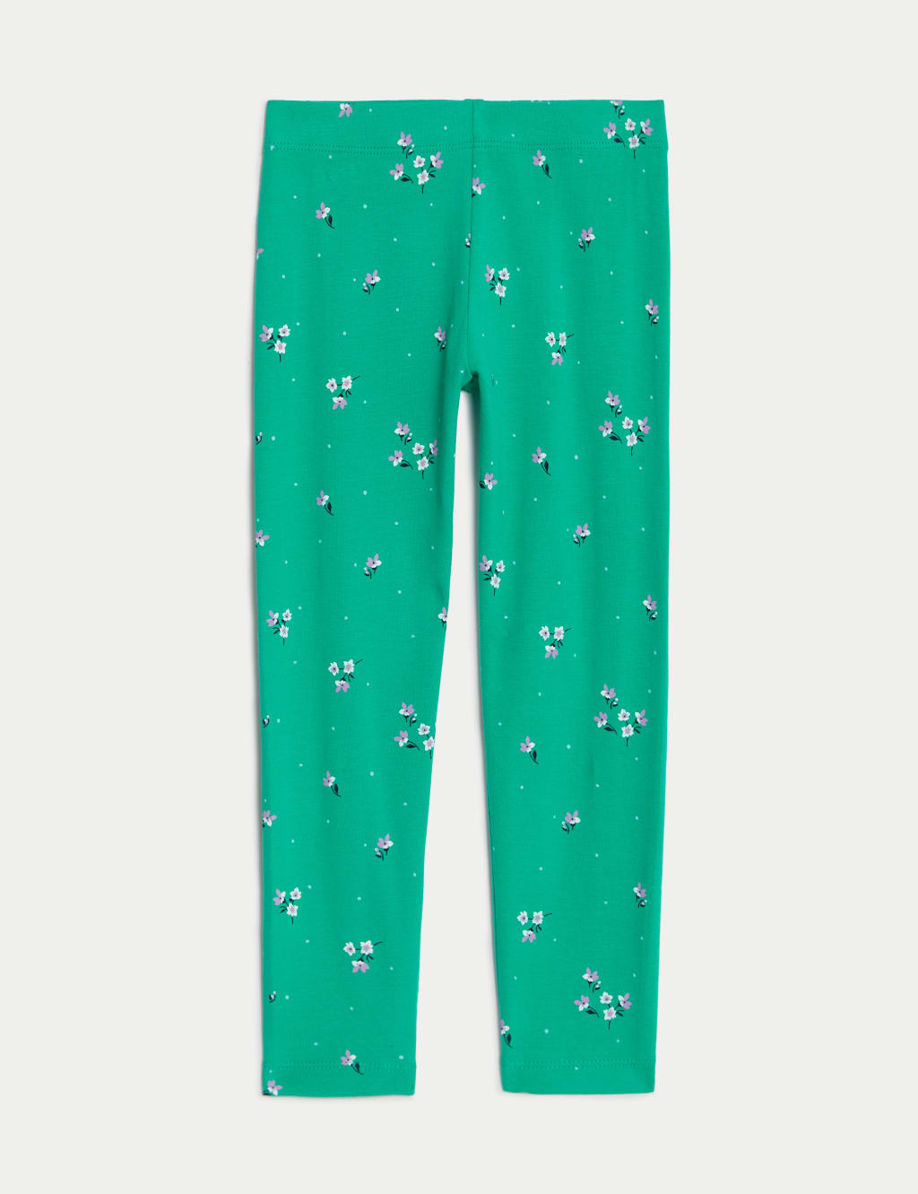 Cotton Rich Ditsy Floral Leggings (2-8 Yrs) image 2