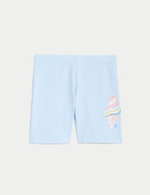 Cotton Rich Cycling Shorts (2-8 Years)