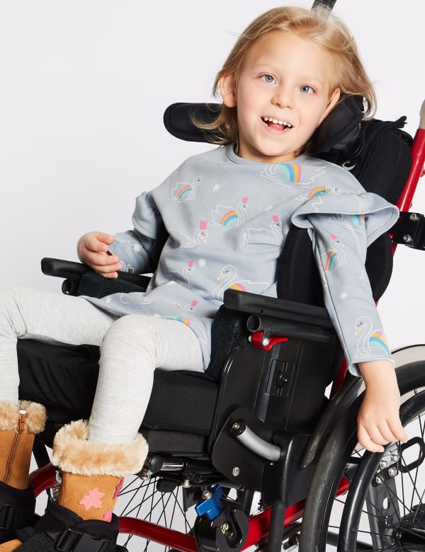 Adaptive Sweat Dress (3 Mths - 7 Yrs)