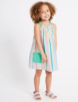Pure Cotton Dress (3 Months - 7 Years)