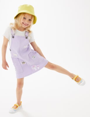 

M&S Collection Conjunto con pichi de algodón (2-7 años) - Lilac, Lilac