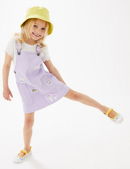 Cotton Rich Pinafore Outfit (2-7 Yrs)