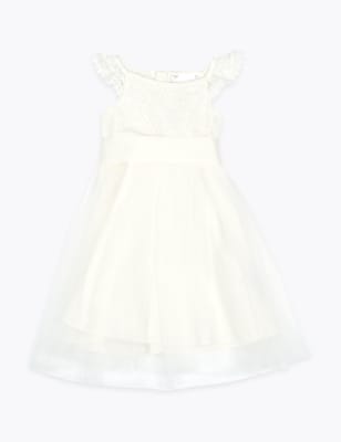 Lace Embroidered Bridesmaid Dress (2-16 Yrs) | M&S