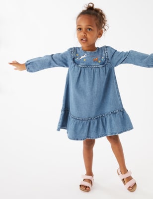 Girl 2024 denim dress