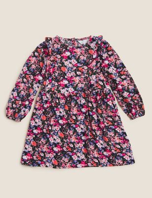 M&S X Ghost Girls Floral Dress (4-7 Yrs)