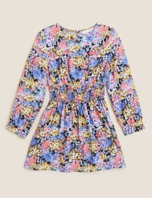 M&S X Ghost Girls Floral Dress (4-7 Yrs)