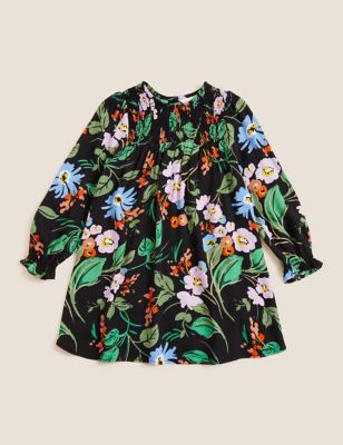 M&S X Ghost Girls Floral Dress (2-7 Yrs)