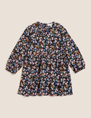 M&S X Ghost Girls Floral Dress (2-7 Yrs)
