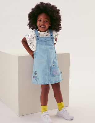 

Girls M&S Collection Roald Dahl™ Pure Cotton Outfit (2-7 Yrs) - Denim, Denim