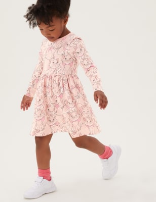 

M&S Collection Vestido de algodón de Los Aristogatos (2-7 años) - Pink, Pink