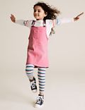 2 Piece Denim Pinafore Outfit (2-7 Yrs)