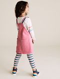 2 Piece Denim Pinafore Outfit (2-7 Yrs)