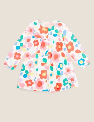 在庫処分・数量限定 【新品タグ付き】Floral Printed Cotton Dress