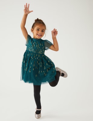 Marks and spencer deals childrens party dresses