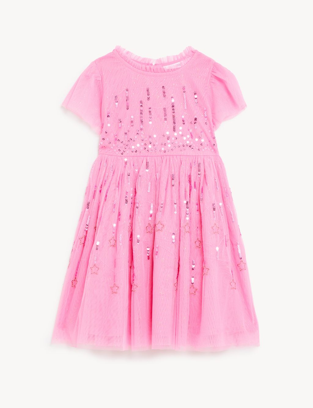 Sequin Party Dress (2-7 Yrs) image 2