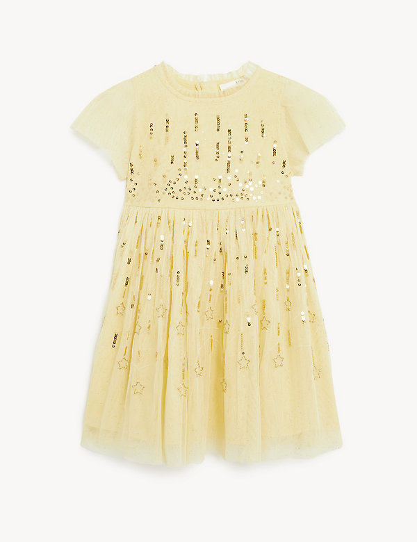 Sequin Party Dress (2-7 Yrs) - BE