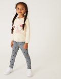 Cotton Rich Spotted Jeggings (2-7 Yrs)