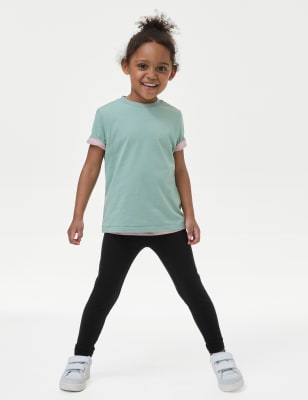 Cotton Rich Spotted Leggings (2-8 Yrs)