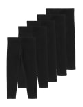 5er-Pack Leggings mit hohem Baumwollanteil (2–7 J.)