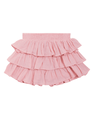 

Girls M&S Collection Pure Cotton Skort (2-7 Yrs) - Pink, Pink