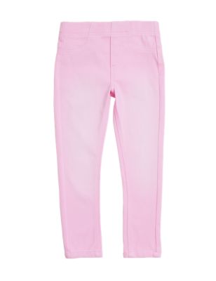 

Girls M&S Collection Cotton Rich Jeggings (2-7 Yrs) - Pink, Pink