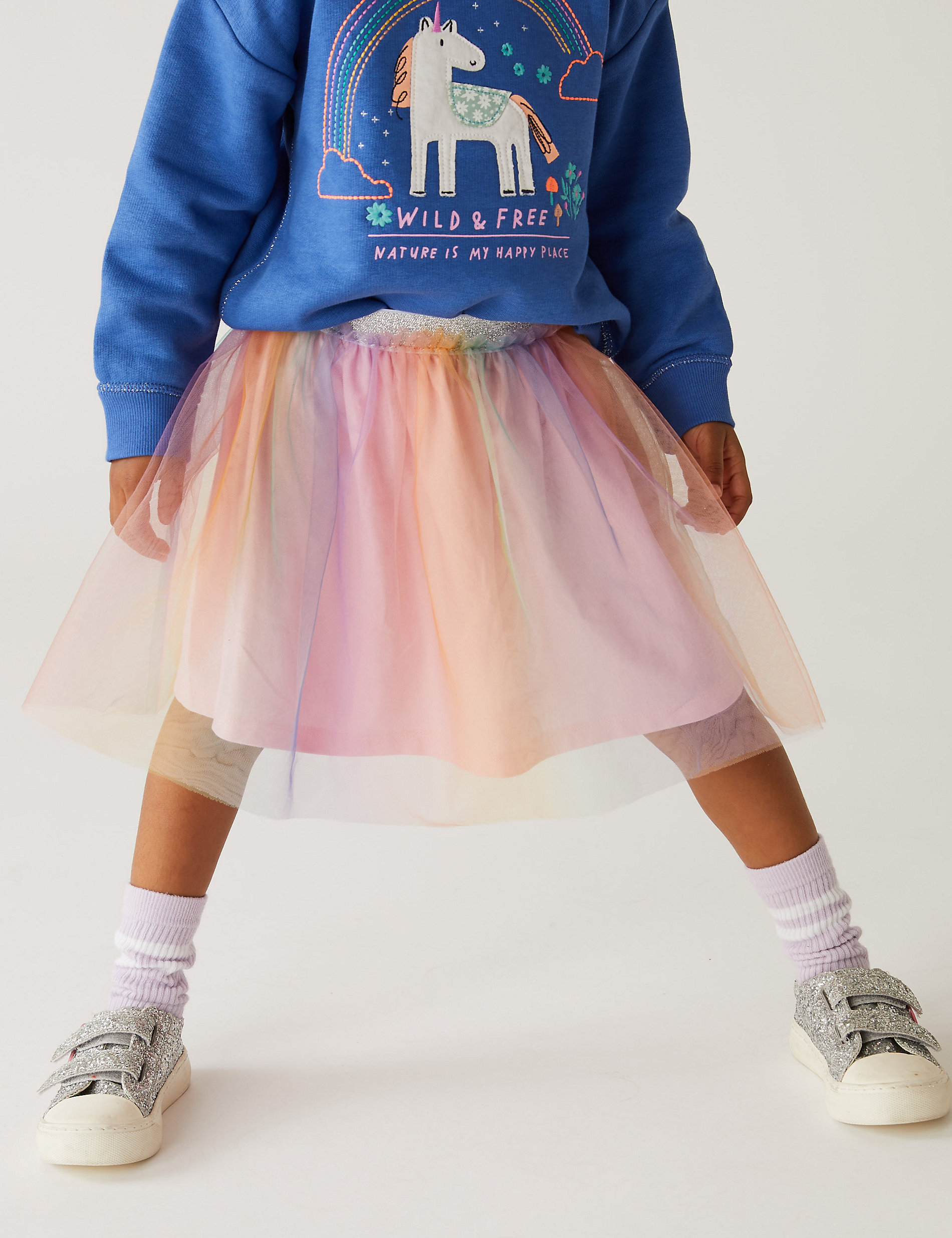 Rainbow Tutu Skirt (2-7 Yrs)