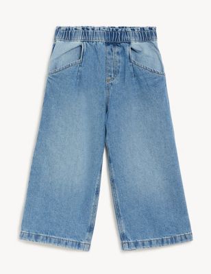 Wide Leg Denim Jeans (2-8 Yrs)