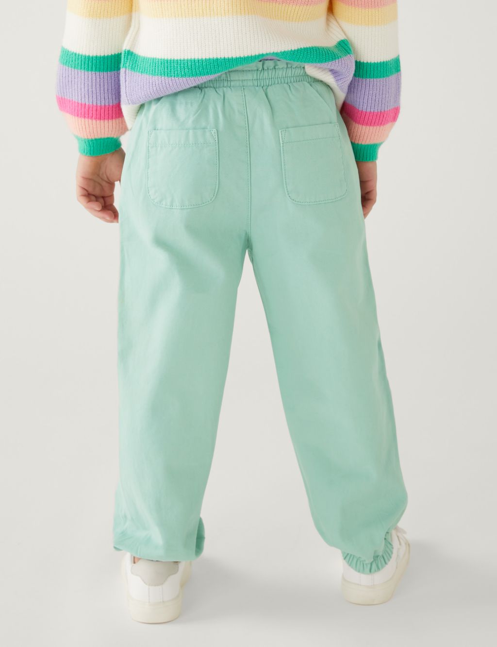 Pure Cotton Trousers (2-8 Yrs) image 4