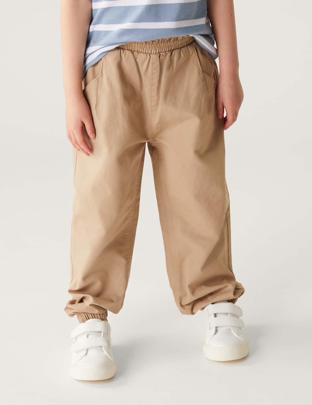 Pure Cotton Trousers (2-8 Yrs) image 3