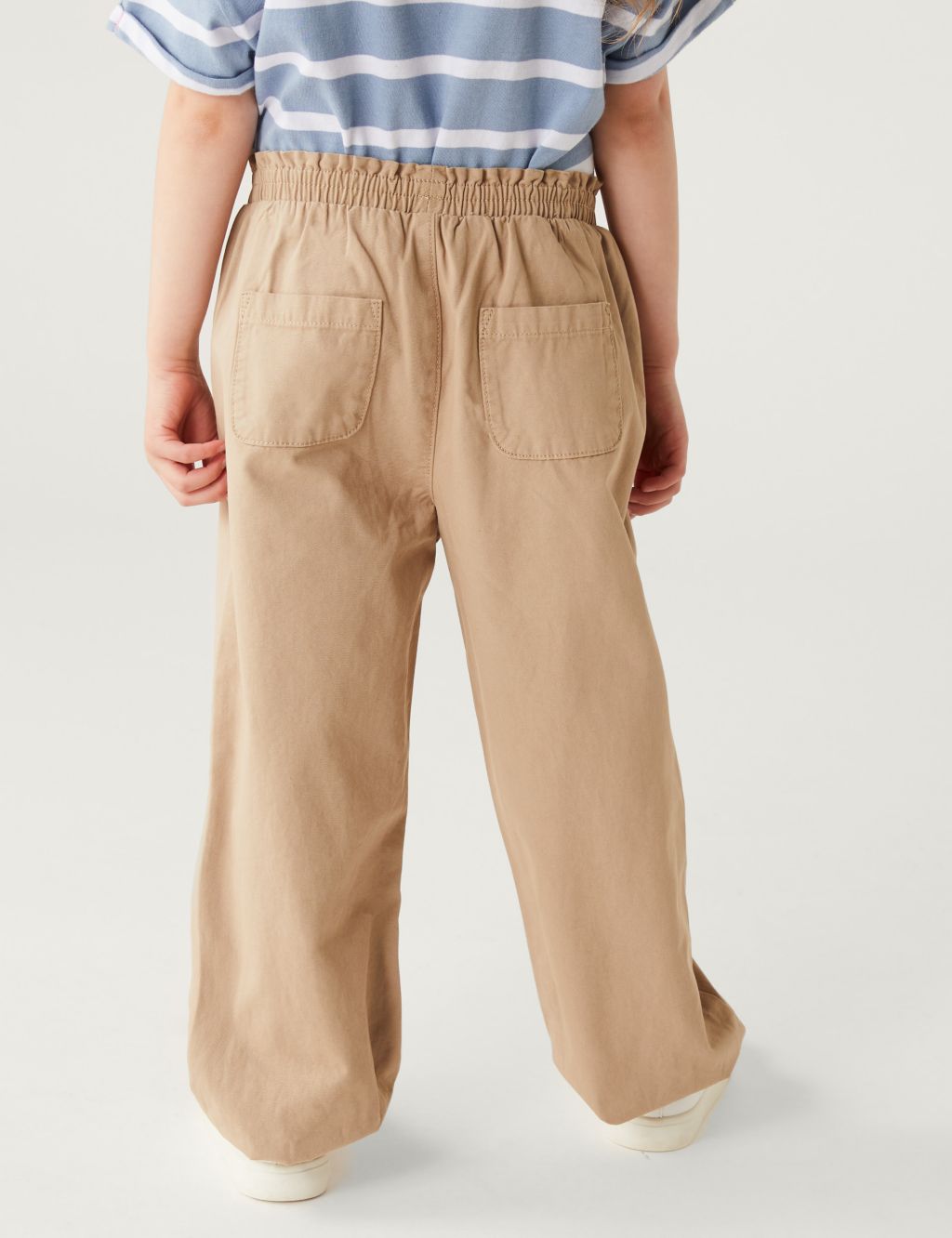 Pure Cotton Trousers (2-8 Yrs) image 4