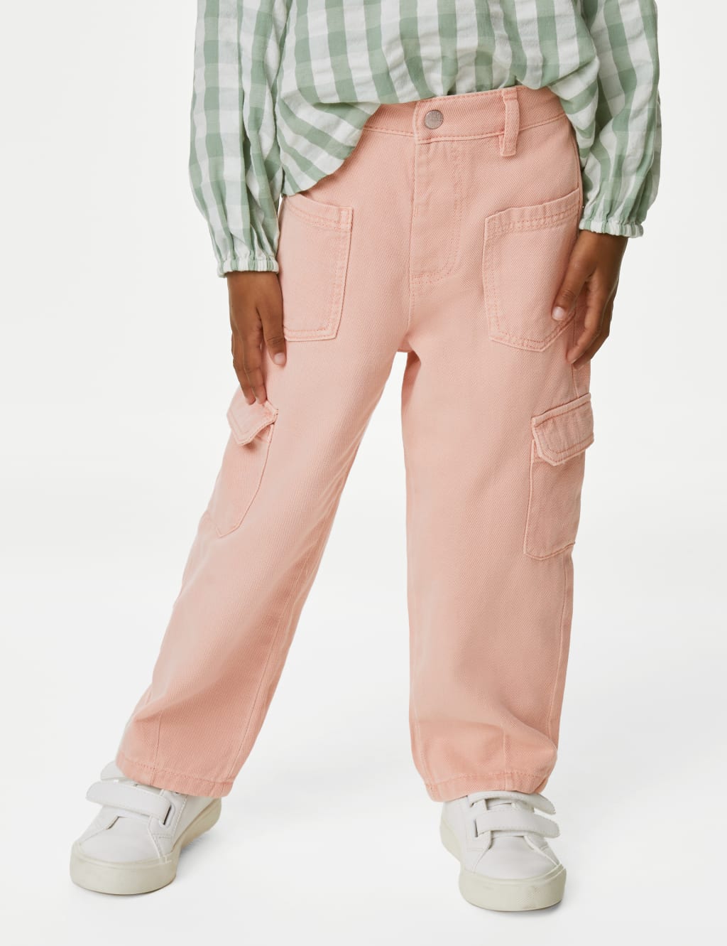 Cotton Rich Cargo Trousers (2-8 Yrs) image 4