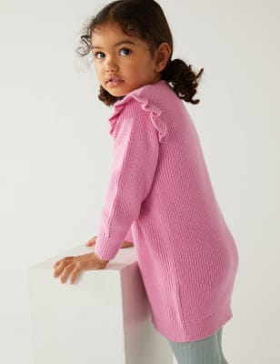 

M&S Collection Vestido estilo jersey de punto (2-8 años) - Pink, Pink