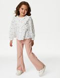Εβαζέ κοτλέ παντελόνι με υψηλή περιεκτικότητα σε βαμβάκι (2-8 ετών)