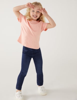 

Girls M&S Collection Denim Jeggings (2-8 Yrs) - Dark Denim, Dark Denim