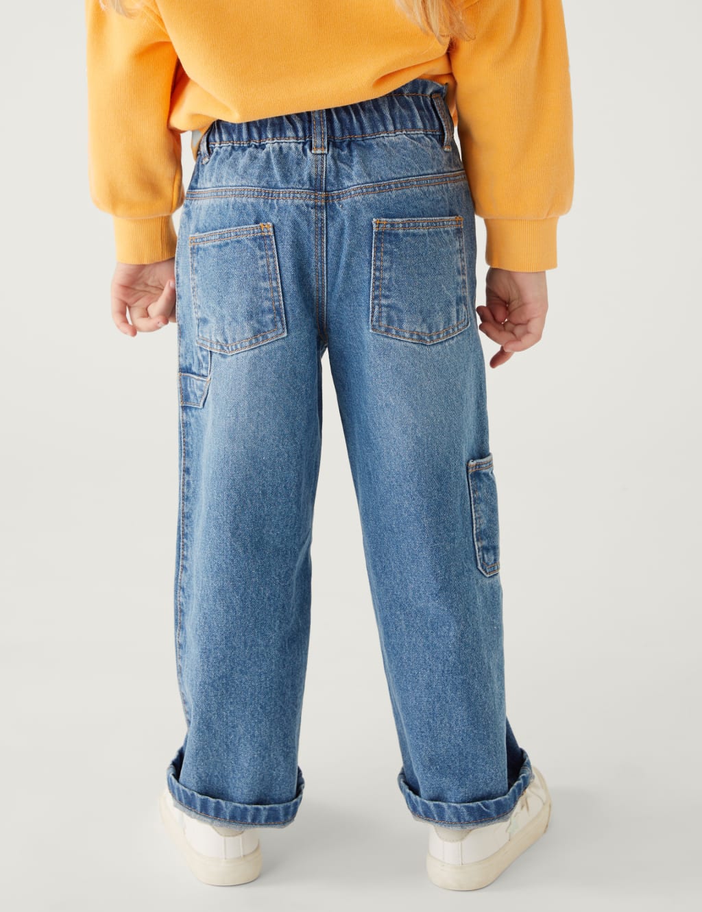 Denim Embroidered Jean (2-8 Yrs) image 4