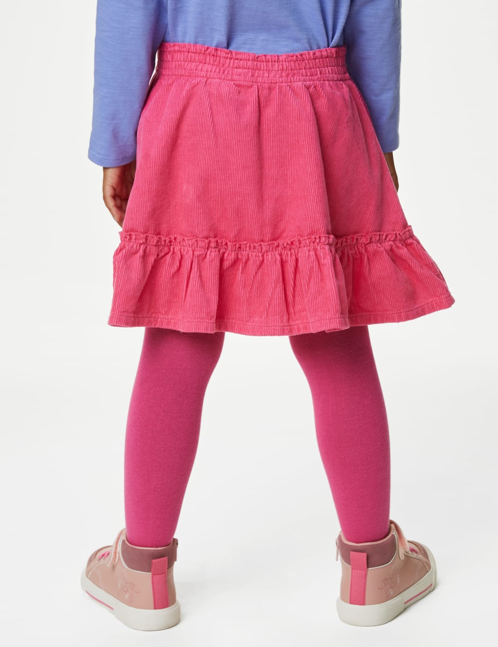 Cotton Rich Skirt & Tights Set (2-8 Yrs) image 5