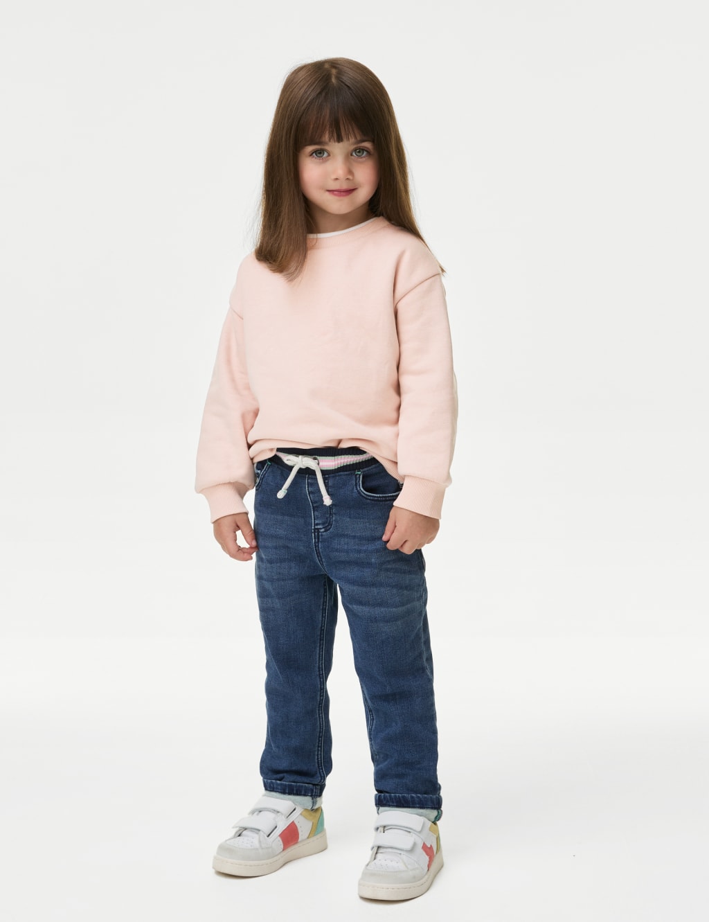 School girl cheap jeans