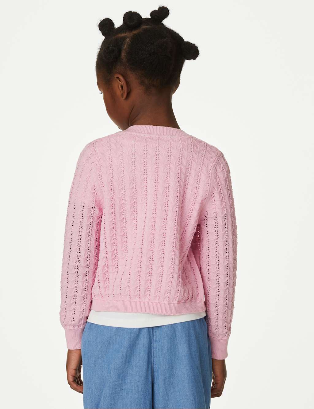 Pure Cotton Cardigan (2-8 Yrs) image 3