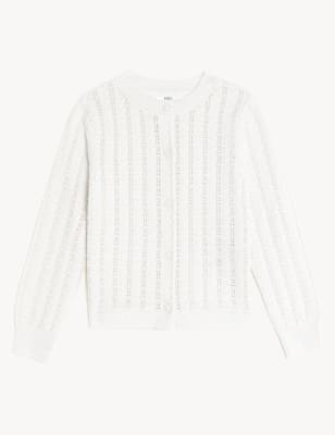 Pure Cotton Cardigan (2-8 Yrs)