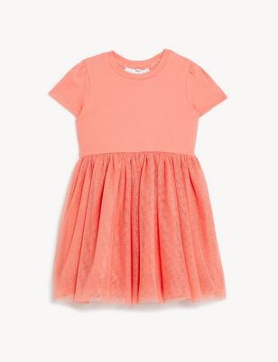 Tulle Spotted Dress