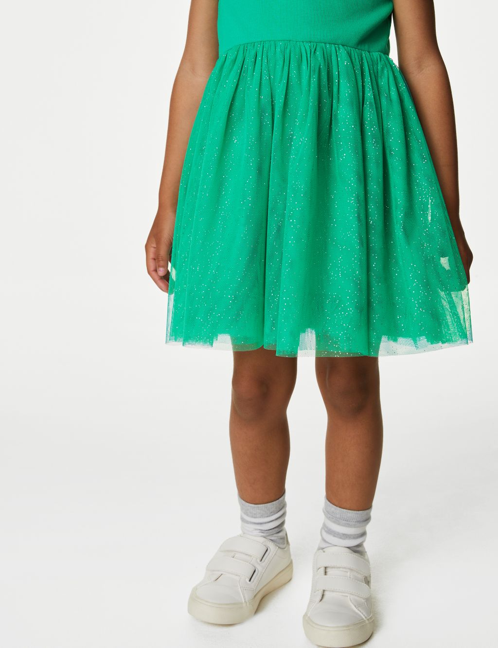Tulle Glitter Dress (2-8 Yrs) image 3