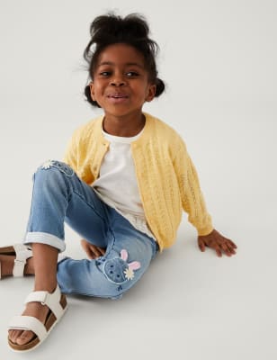 

M&S Collection Jeans regular denim de conejitos (2-8 años), Denim