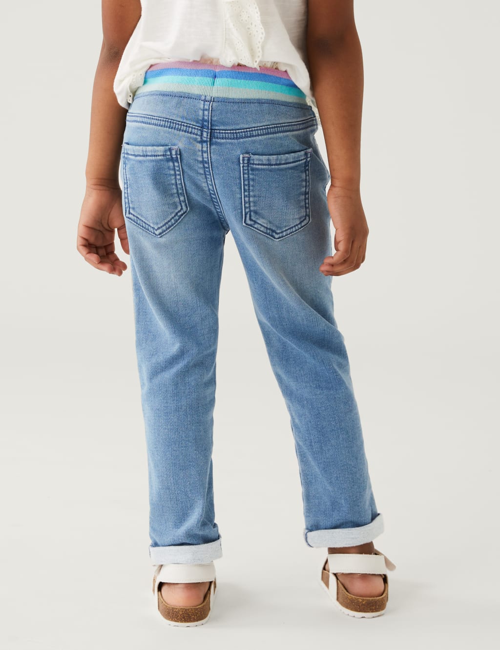 Regular Denim Bunny Jeans (2-8 Yrs) image 4
