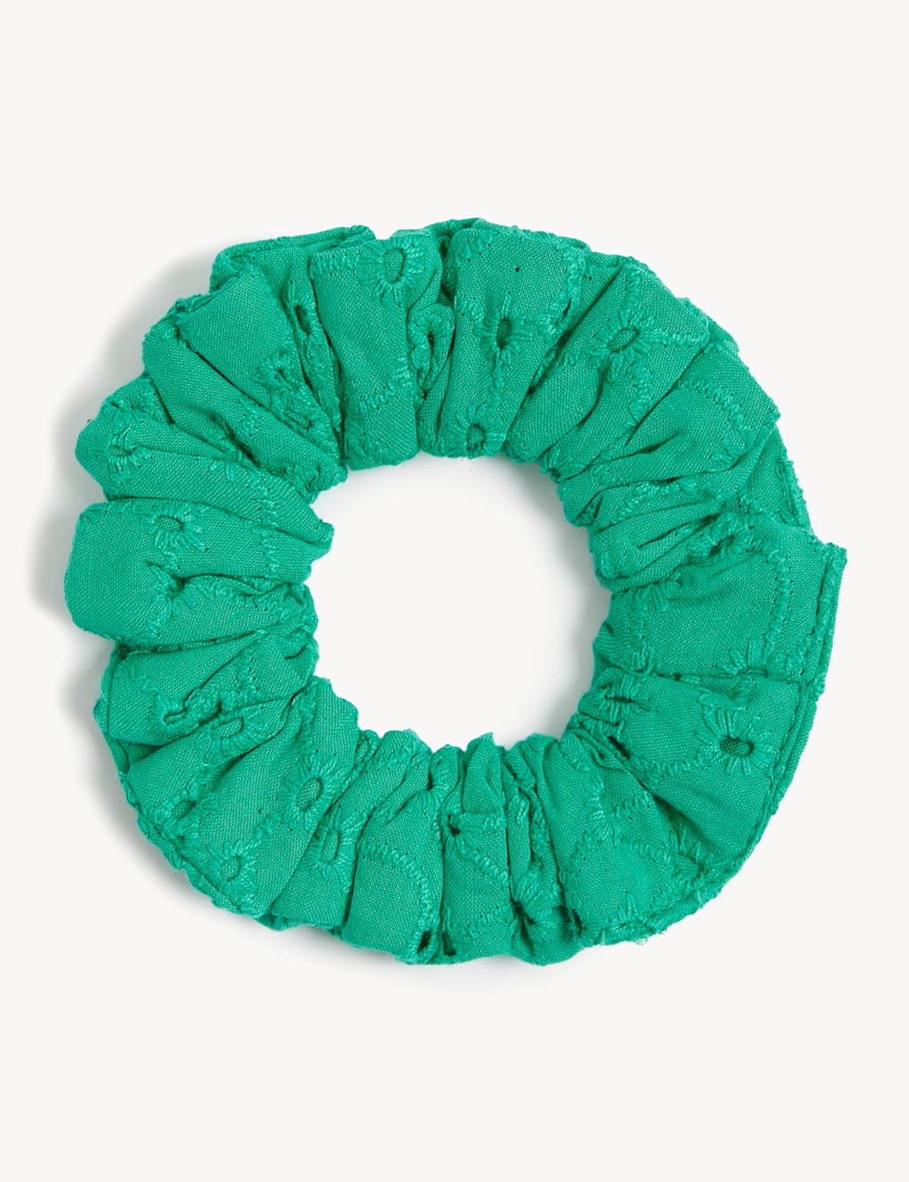 Pure Cotton Dress with Scrunchie (2-8 Yrs) image 4