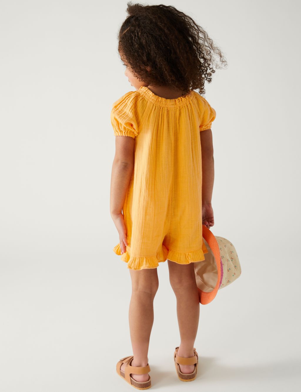 Pure Cotton Playsuit (2-8 Yrs) image 3