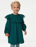 2pc Cotton Rich Dress & Tights Outfit (2-8 Yrs)