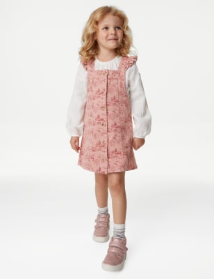 

Girls M&S Collection 2pc Pure Cotton Woodland Print Outfit (2-8 Yrs) - Pink, Pink